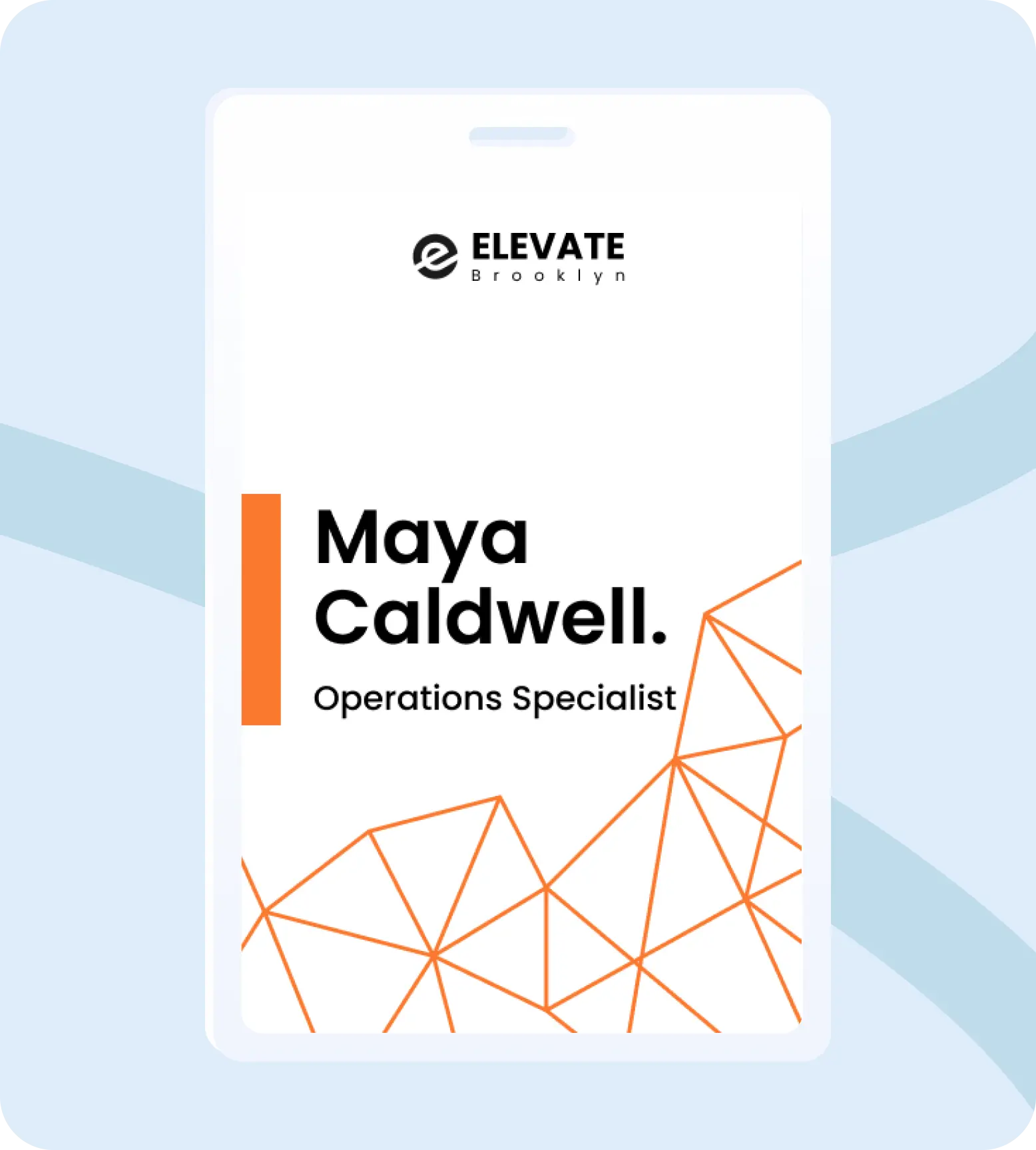 Elevate badge for Maya Caldwell, Operations Specialist